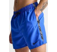 Costume da Bagno shorts pantaloncini UOMO Nike LOGO TAPE Blu con tasche