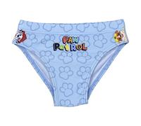 Costume da Bagno Slip della Paw Patrol per Bambino - Blu - 48 Mesi - Tessuto ad Asciugatura Rapida - Stampa con i Personaggi Chase, Rubble e Marshall - Prodotto Originale Ideato in Spagna