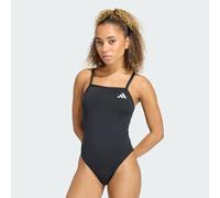 adidas Femme Thin Straps V-Back Swimsuit, Black, 40