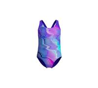 Costume da bagno speedo allover splashback viola rosa bambina