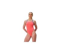 Costume da bagno speedo club training tie back donna arancione blu
