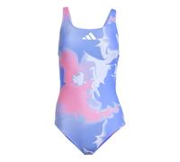 Costume da bagno tie dye donna adidas Graphic V Back Bleu 32