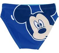 Costume da bagno Topolino Disney per bambini | Costume da bagno Disney Topolino per spiaggia o piscina | Topolino Tipo Slip da nuoto, blu, 6 anni