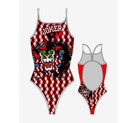 Costume da bagno Turbo Crazy Joker spallina sottile donna - S