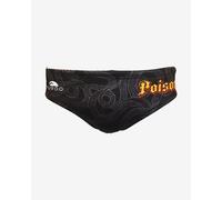 Costume da bagno Turbo Swimsuit Darky nero arancione - L
