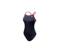 Costume da bagno tyr hexa diamondfit donna nero rosso