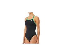 Costume da bagno tyr hexa diamondfit donna nero verde