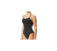 Tyr Costume da bagno Durafast Elite Trinityfit Hexa Donna Nero/Blu Taglia 26