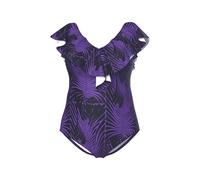 Costume da bagno Ulla Popken da donna taglie forti modello serpente coppe...