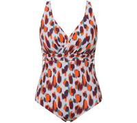 Costume da bagno Ulla Popken da donna taglie forti motivo a macchie