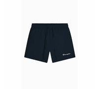 Champion Legacy Icons Beachshorts-Crinkle Taslon Small Script Logo Costume a Pantaloncino, Blu Marino, M Uomo
