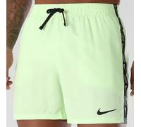 Costume da Bagno Uomo Nike Logo Tape - Verde Fluo