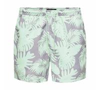 Costume da Bagno Uomo Only & Sons Onsted Life Flower 2 Acquamarina