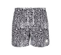 URBAN CLASSICS Costume da Bagno Uomo, Pantaloncini da Bagno ad Asciugatura Rapida, Boxer da Bagno Surf e Attivitá Sportiva, Colore signs aop, M