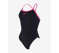 Costume da bagno Zoggs Blaze Skyback One Piece nero rosa donna - 32
