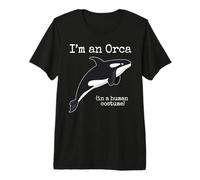 Costume da Balena Orca Killer Io Sono Un Costume da Uomo Orca Maglietta Premium