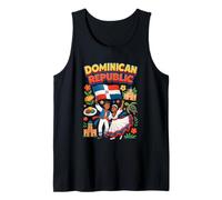 Costume da Ballo folcloristico della Repubblica Dominicana Canotta