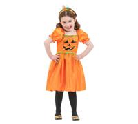 Costume Da Bambina A Forma Di Zucca T1