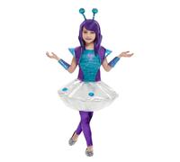 Costume Da Bambina Alieno Grande