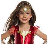 Costume Da Bambina Di Wonder Woman Con Tiara Illuminata Della Justice League