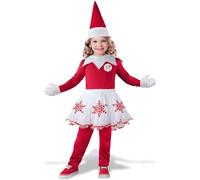 Costume Da Bambina Elf Sull'Appoggio