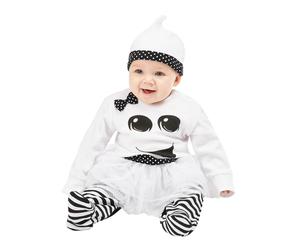Costume Da Bambina Fantasma 3 Mesi