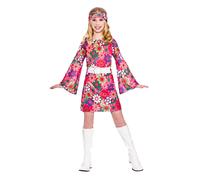 Costume Da Bambina Hippie Elegante Anni '60 '70 Hippy Retro