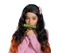 Costume Da Bambina Nezuko Di Demon Slayer | Rosa