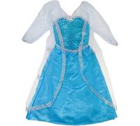 Costume Da Bambina Regina Di Cristallo Di Ghiaccio Media