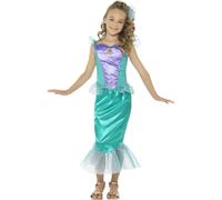 Costume Da Bambina Sirena Ariel Giorno Del Libro Fantasia