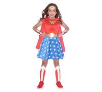 Costume da bambina Wonder Woman per bambini 8-10 anni