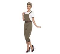 Costume Da Bambina Ww2 Land Girl Grande
