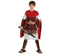 Costume Da Bambino Centurione Romano Gladiatore Soldato Per Ragazzi Età 5-13