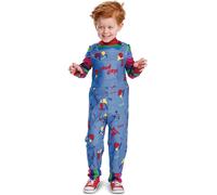 Costume Da Bambino Classico Di Chucky Per Bambini | Grande (4-6)