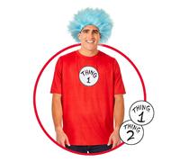 Costume Da Bambino Con Cappello E Cravatta Thing 1/2 Di Dr. Seuss