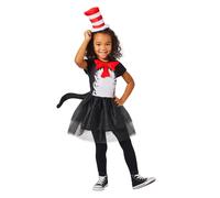 Costume Da Bambino Con Il Cappello Del Gatto Del Dr. Seuss