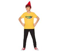 Costume Da Bambino Crayola Con Scatola Di Pastelli