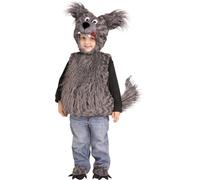 Costume Da Bambino Cuddly Wolf Cub