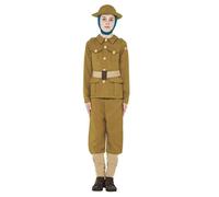Costume Da Bambino Della Prima Guerra Mondiale Horrible Histories Taglia Media
