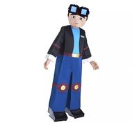 Costume Da Bambino Deluxe Dan TDM Tube Heroes, Piccolo 4-6