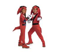 Costume Da Bambino Deluxe Di Knuckles Sonic | Grande (10-12)