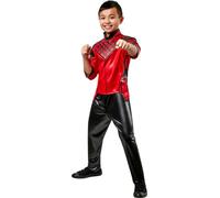 Costume Da Bambino Deluxe Di Shang-Chi Marvel Supereroe Fumetto Nuovo