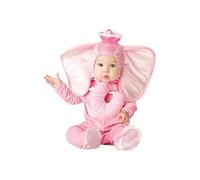 Costume Da Bambino Incarattere Elefante Rosa Con Trunk Halloween Taglia 16005