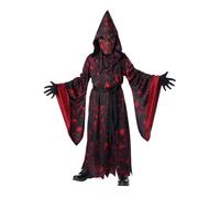 Costume Da Bambino Mago Oscuro Fuoco E Zolfo California Costumes 3121-189