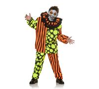 Costume Da Bambino Reattivo Al Neon Di Clown