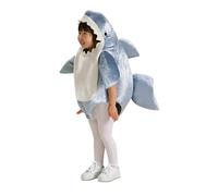 Costume Da Bambino Romper Squalo Bianco Grande 0-6 Mesi
