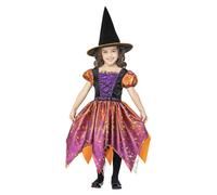 Costume Da Bambino Strega Luna E Stelle Grande