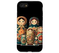 Costume da bambola per gli amanti della matrioska Custodia per iPhone SE (2020) / 7/8