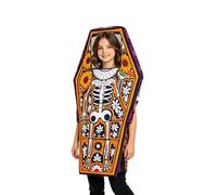 Costume da bara di Halloween | Abiti scheletrici a forma di bara larghi - Costumi da sarcofago del vampiro di Halloween - Per donne, uomini, oggetti di scena per bambini, oggetti di scena per cosplay