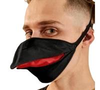 Costume da becco - Maschera mobile per occhiali da sole con copricapo di fatto a mano | Accessorio per travestimento in maschera di carnevale | Cosplay Theatre Stage Photoshoot Holiday Party U